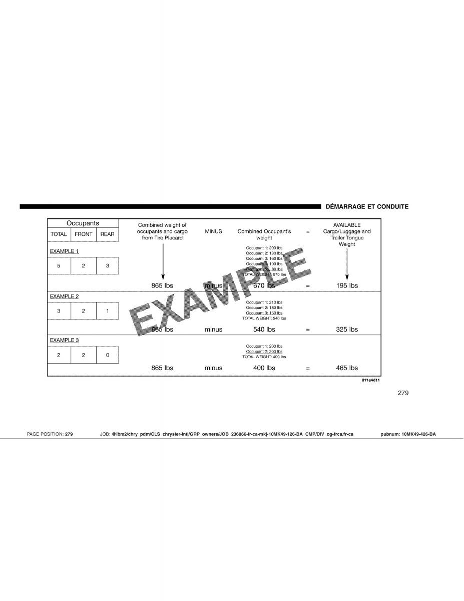 Jeep Compass manuel du proprietaire / page 279