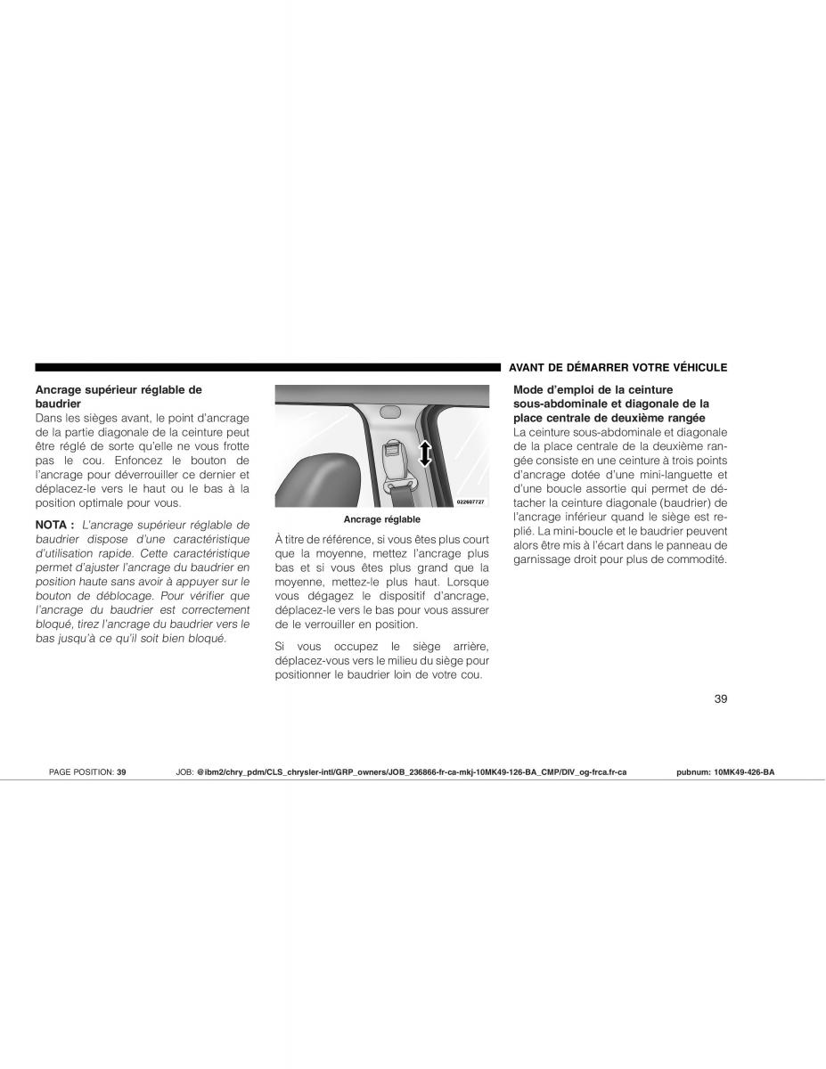 Jeep Compass manuel du proprietaire / page 39