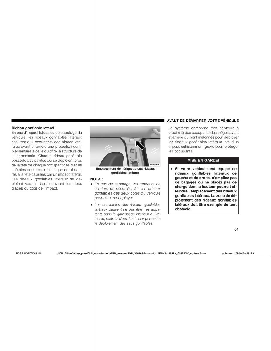 Jeep Compass manuel du proprietaire / page 51