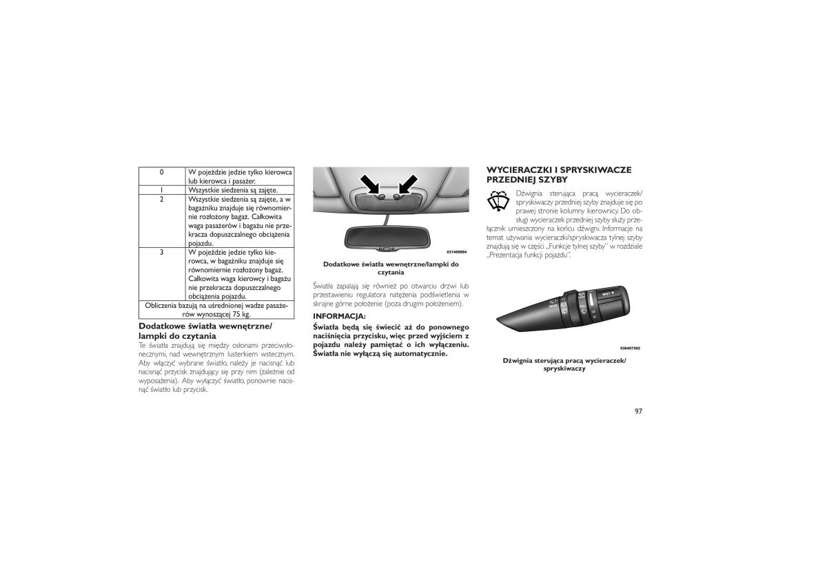 Jeep Compass instrukcja obslugi / page 101