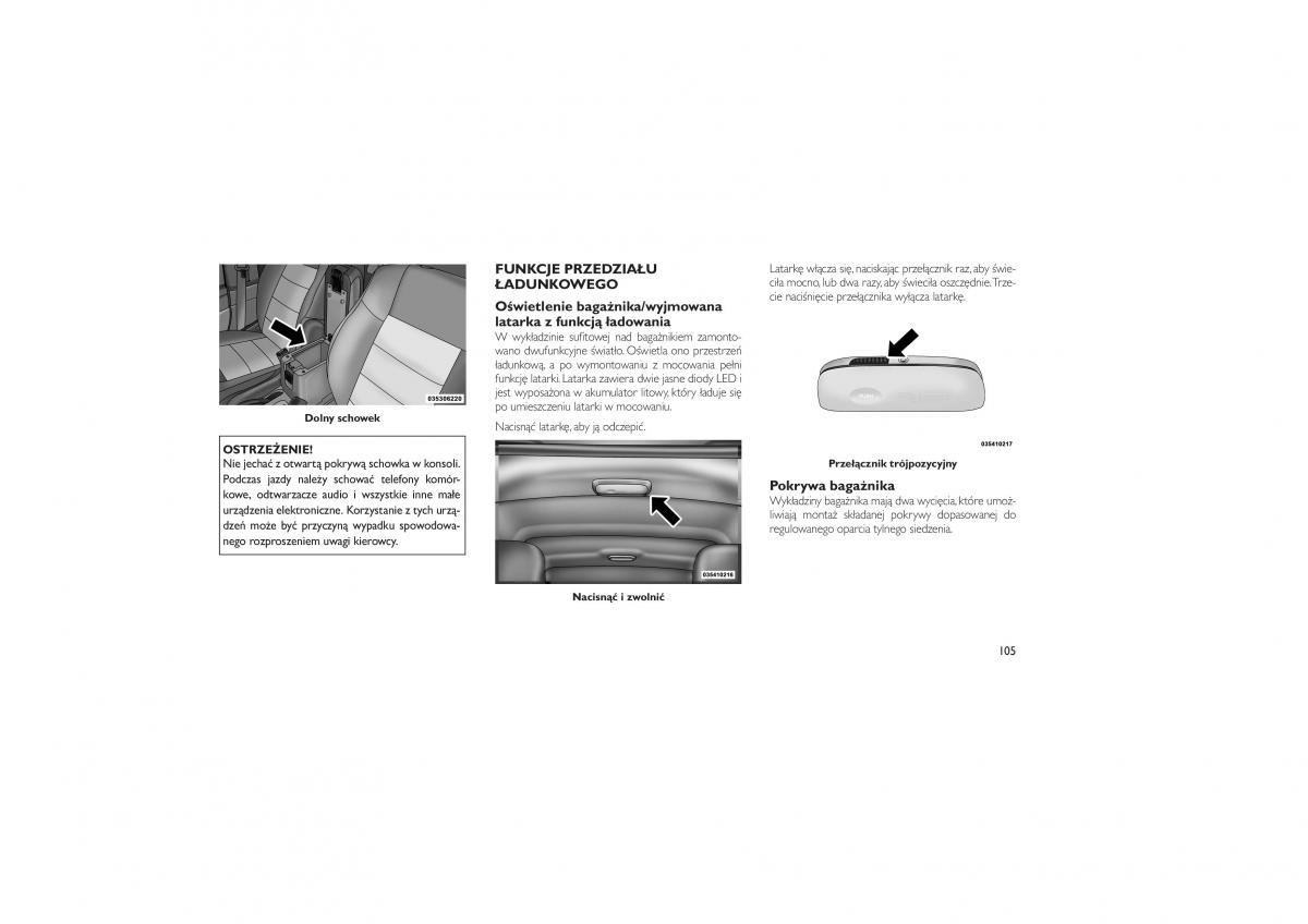 Jeep Compass instrukcja obslugi / page 109