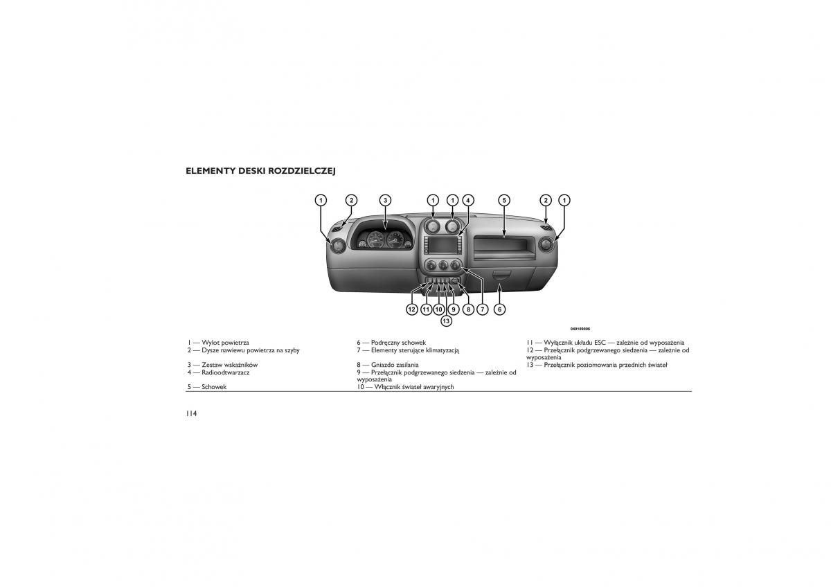 Jeep Compass instrukcja obslugi / page 118