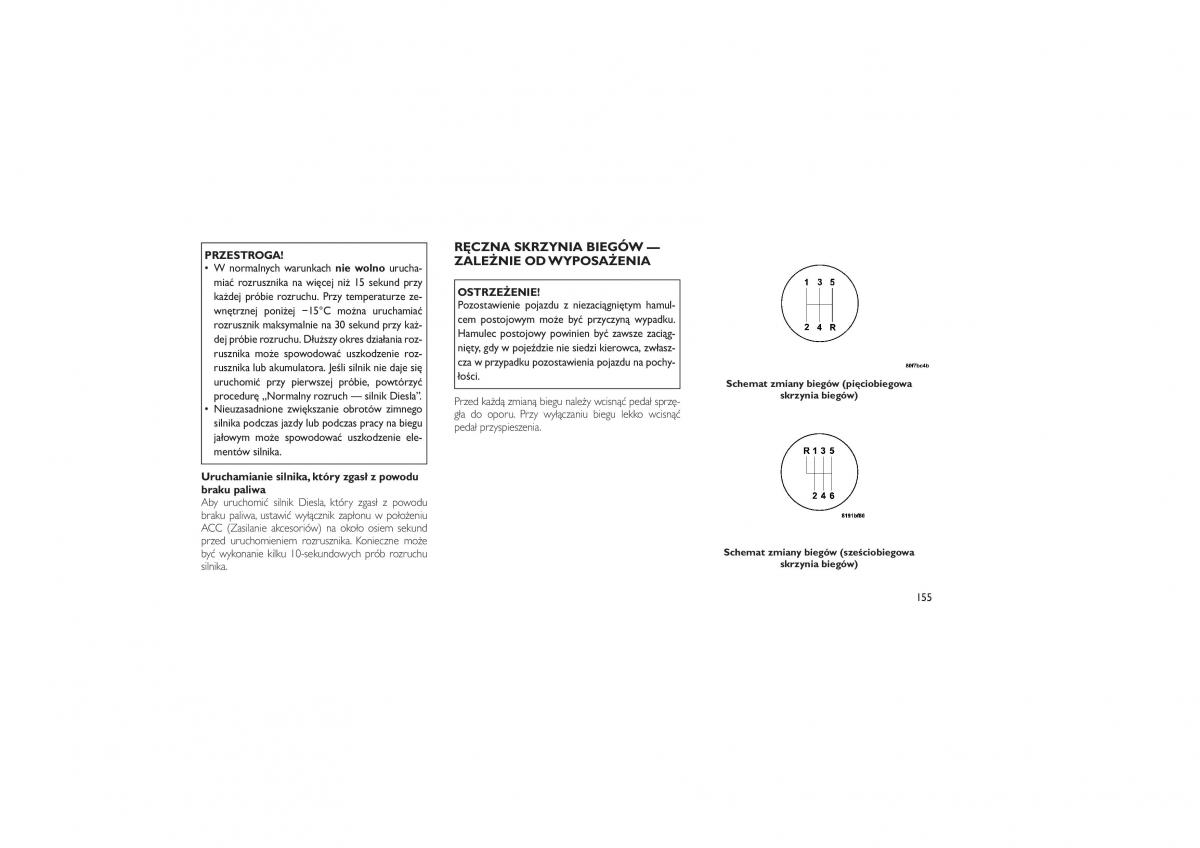 Jeep Compass instrukcja obslugi / page 159