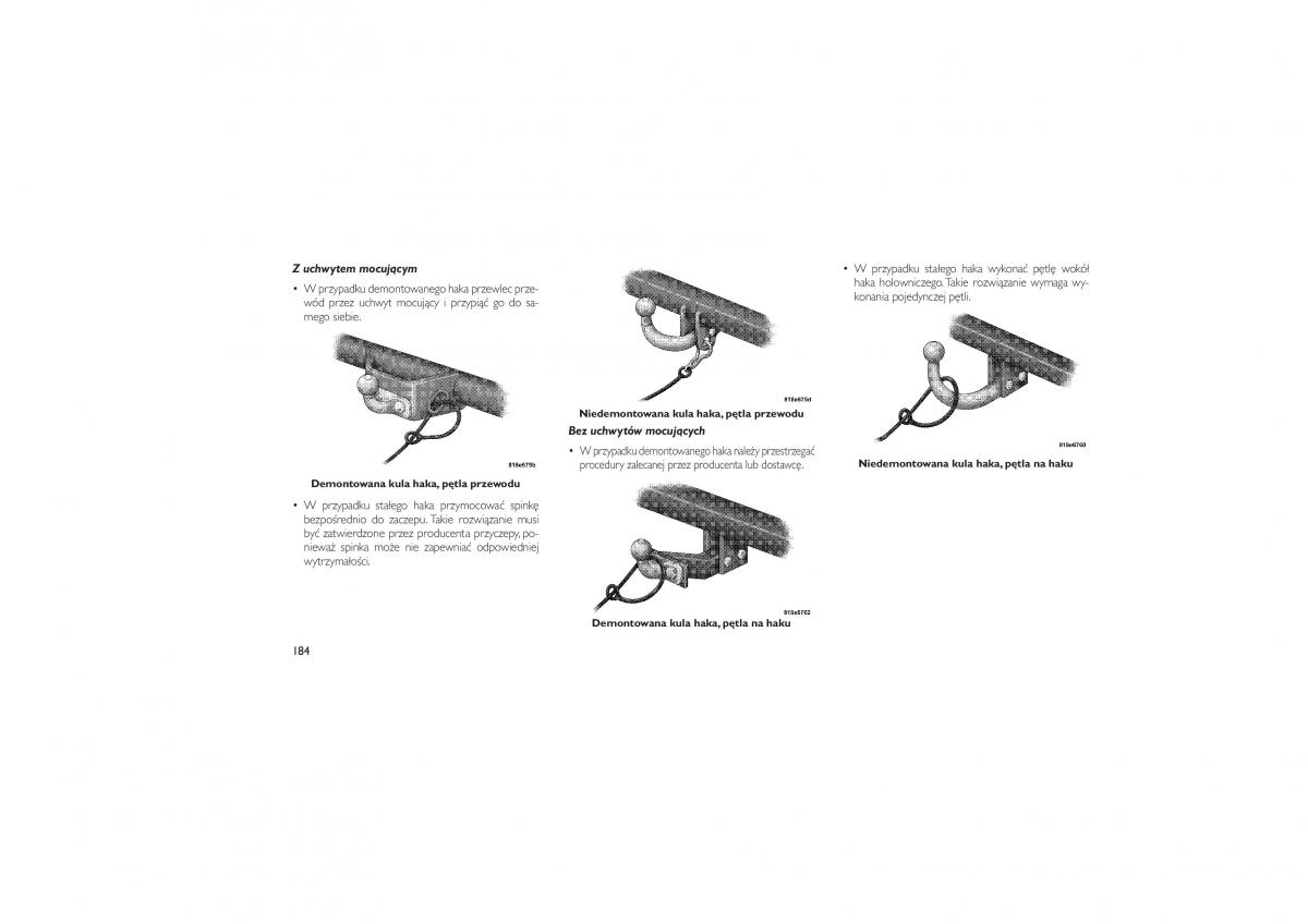 Jeep Compass instrukcja obslugi / page 188