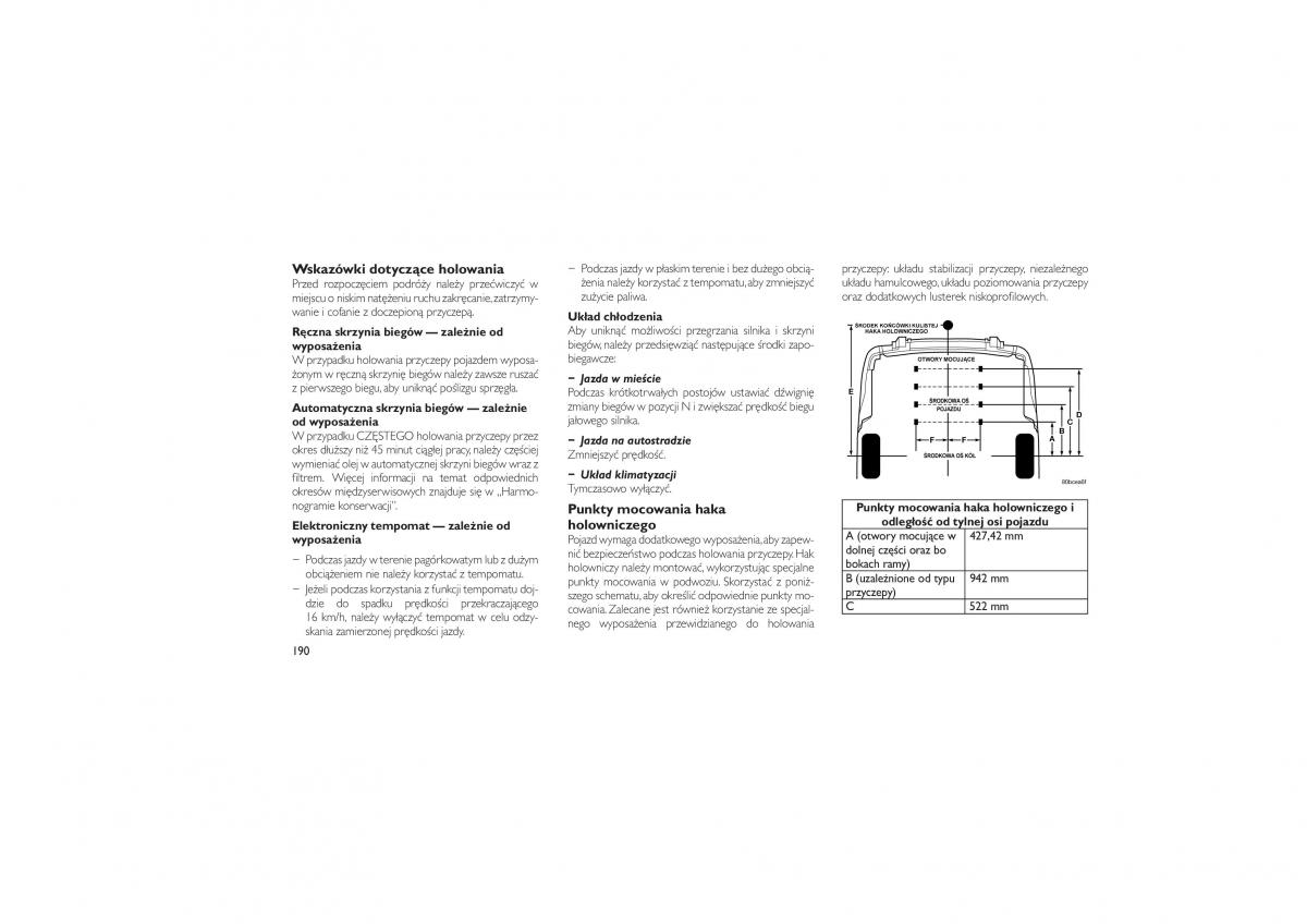 Jeep Compass instrukcja obslugi / page 194