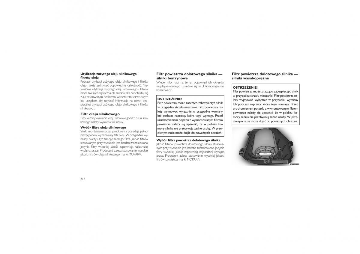 Jeep Compass instrukcja obslugi / page 220