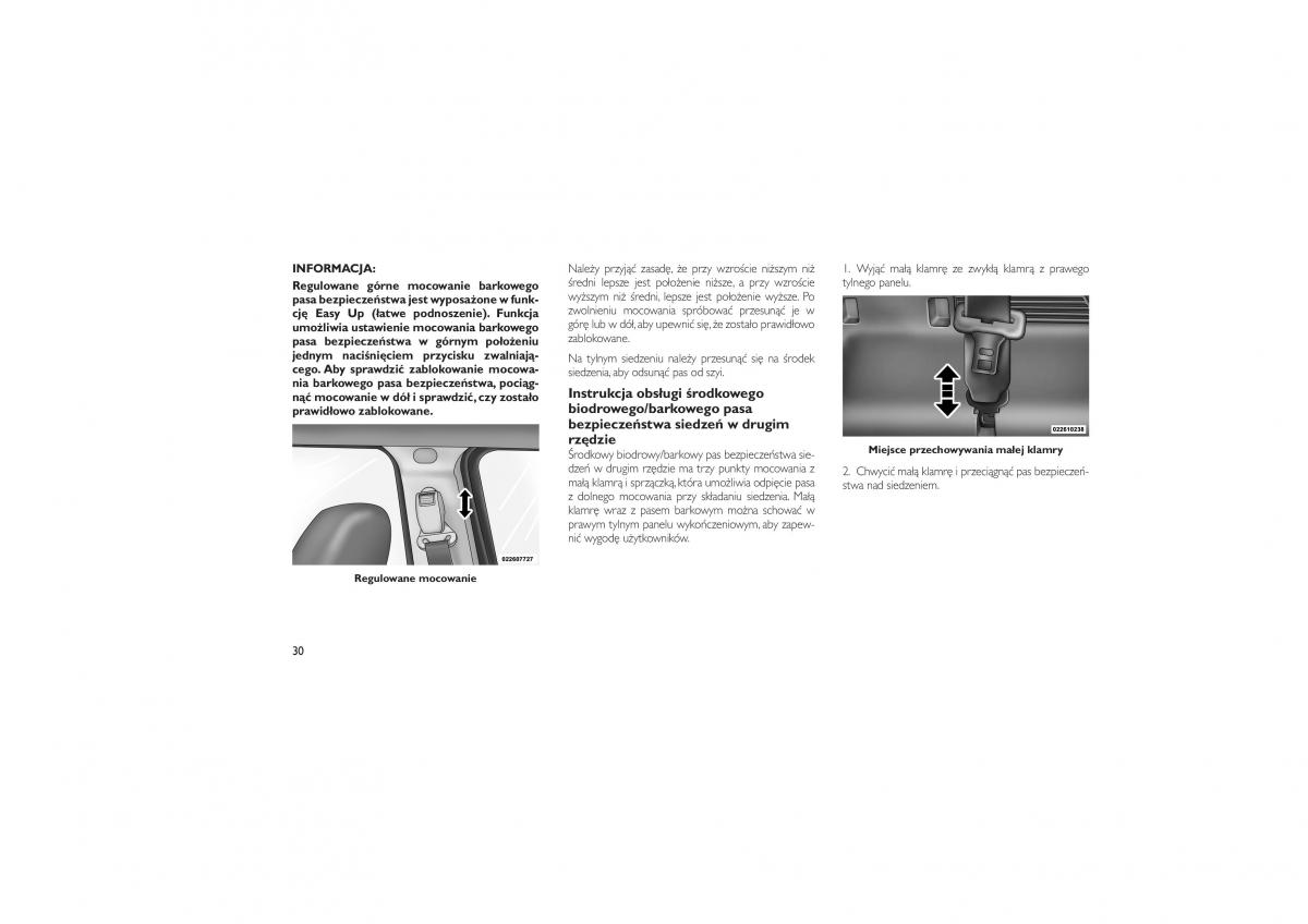 Jeep Compass instrukcja obslugi / page 34