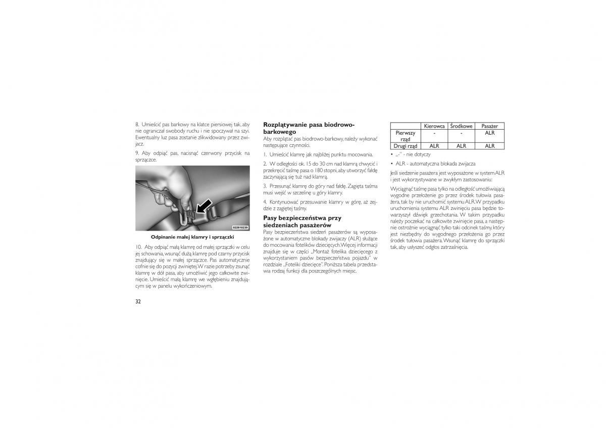 Jeep Compass instrukcja obslugi / page 36