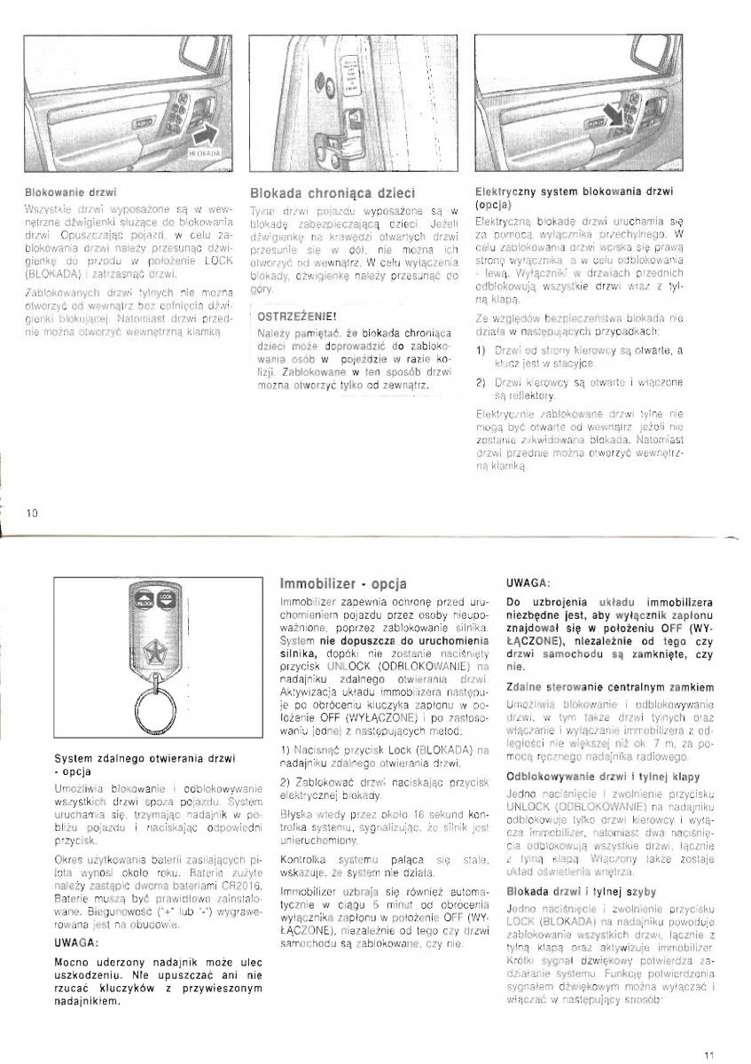 Jeep Grand Cherokee ZJ instrukcja obslugi / page 7