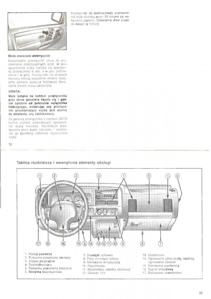 Jeep Grand Cherokee ZJ instrukcja obslugi / page 18