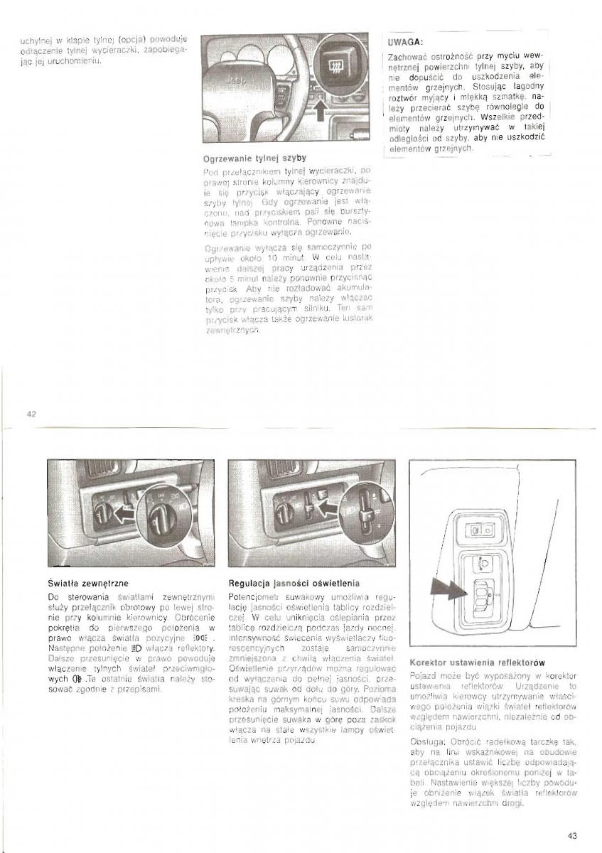 Jeep Grand Cherokee ZJ instrukcja obslugi / page 23