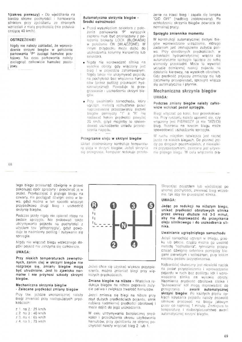 Jeep Grand Cherokee ZJ instrukcja obslugi / page 36