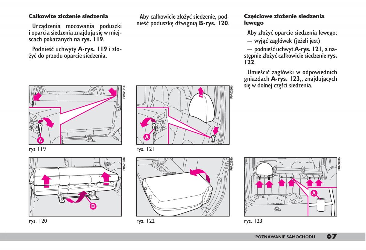 fiat Doblo I 1 instrukcja obslugi / page 69