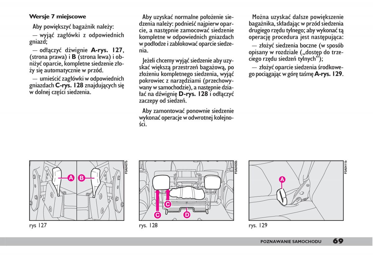 fiat Doblo I 1 instrukcja obslugi / page 71