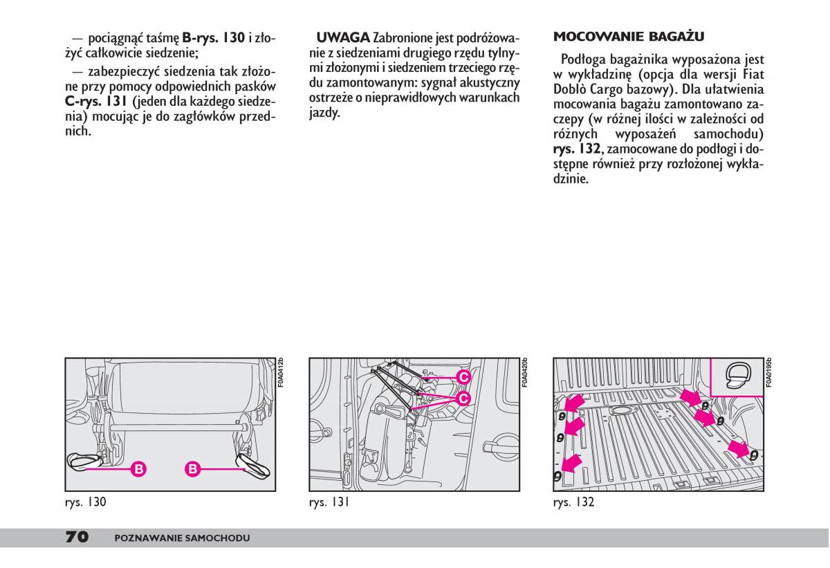 fiat Doblo I 1 instrukcja obslugi / page 72