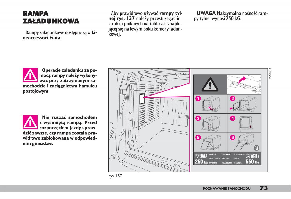 fiat Doblo I 1 instrukcja obslugi / page 75