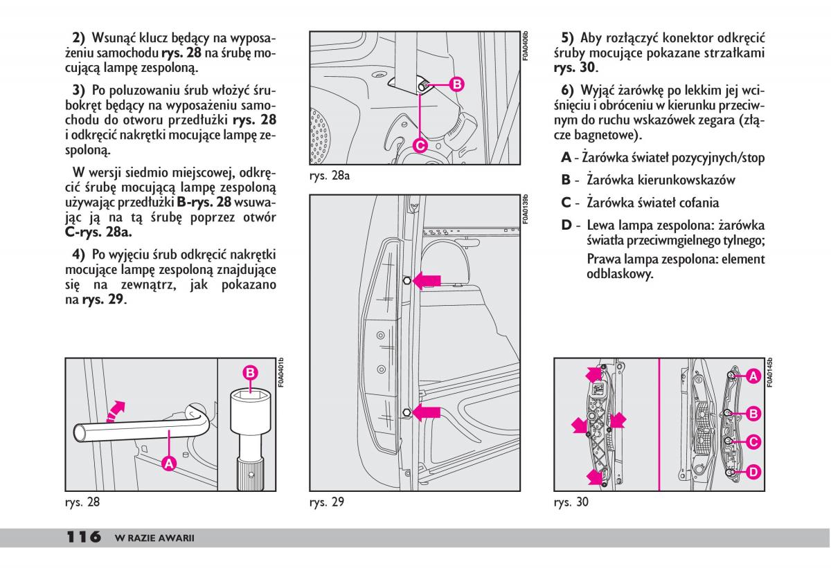 fiat Doblo I 1 instrukcja obslugi / page 118