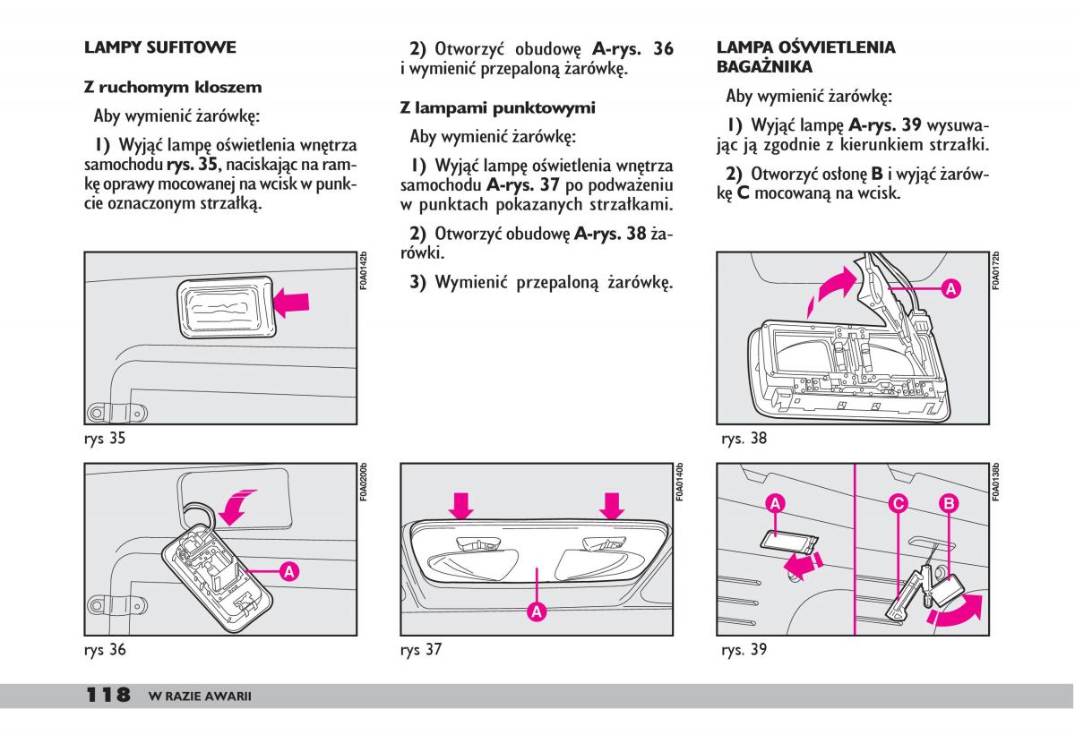 fiat Doblo I 1 instrukcja obslugi / page 120