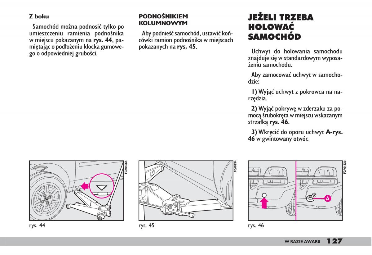 fiat Doblo I 1 instrukcja obslugi / page 129