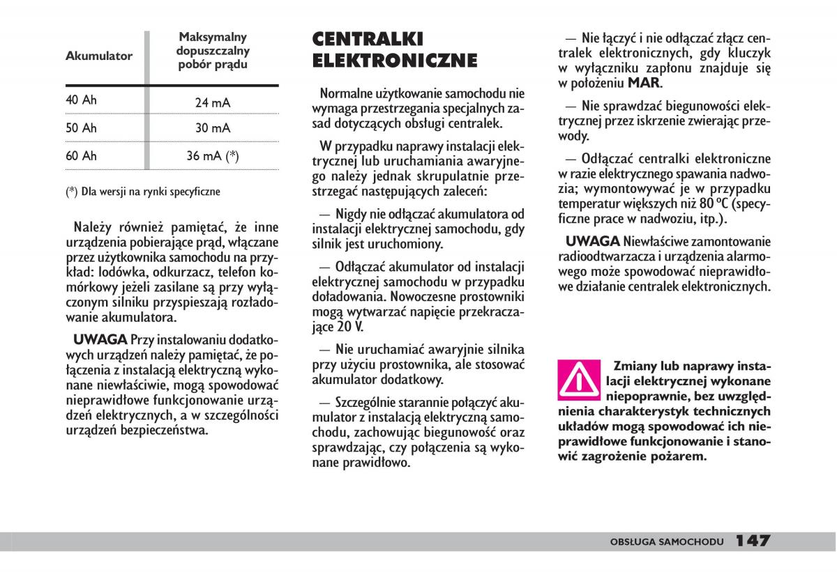 fiat Doblo I 1 instrukcja obslugi / page 149