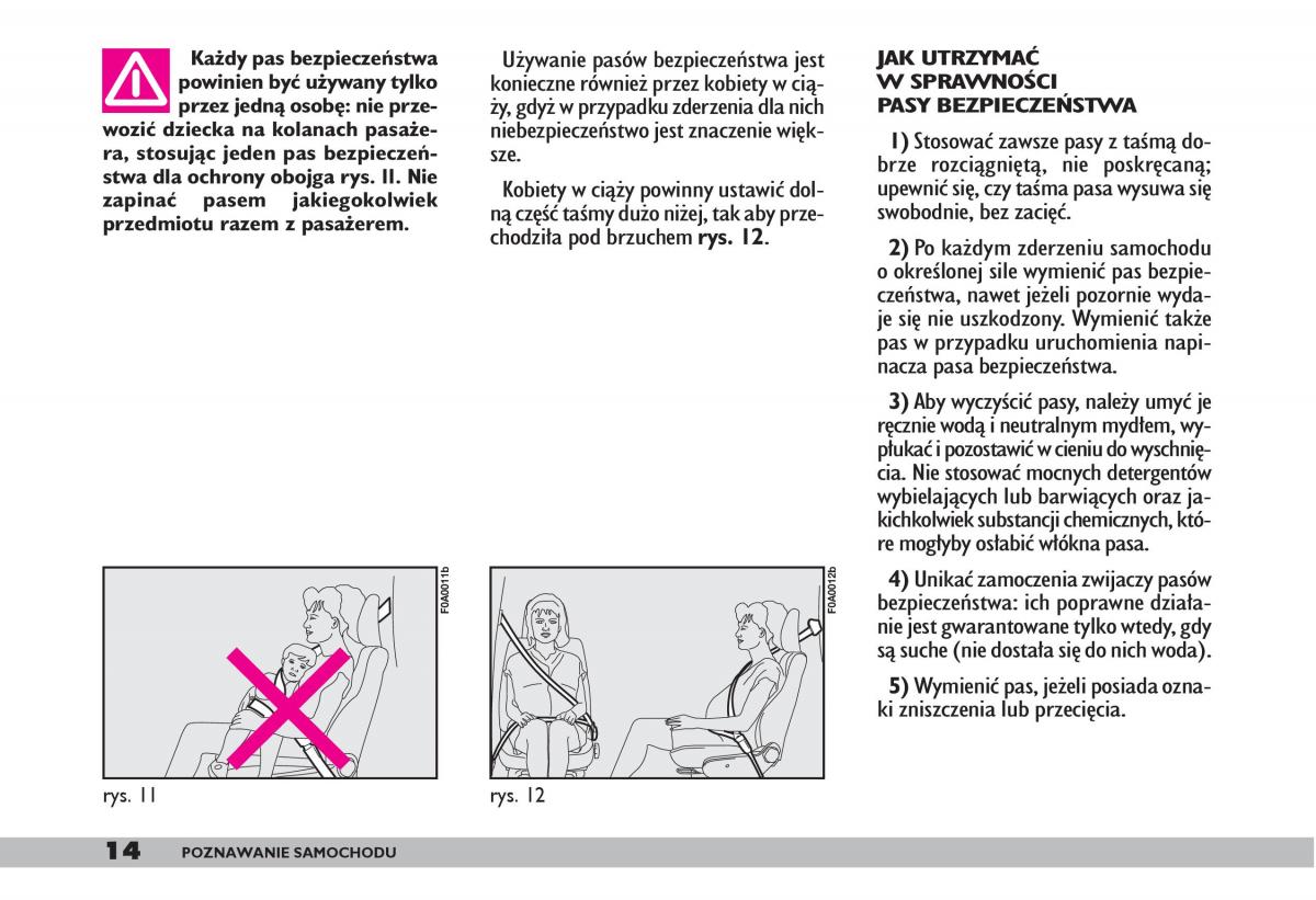 fiat Doblo I 1 instrukcja obslugi / page 16