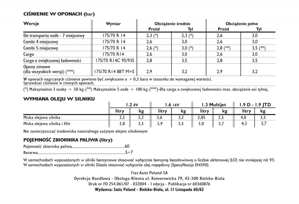 fiat Doblo I 1 instrukcja obslugi / page 194