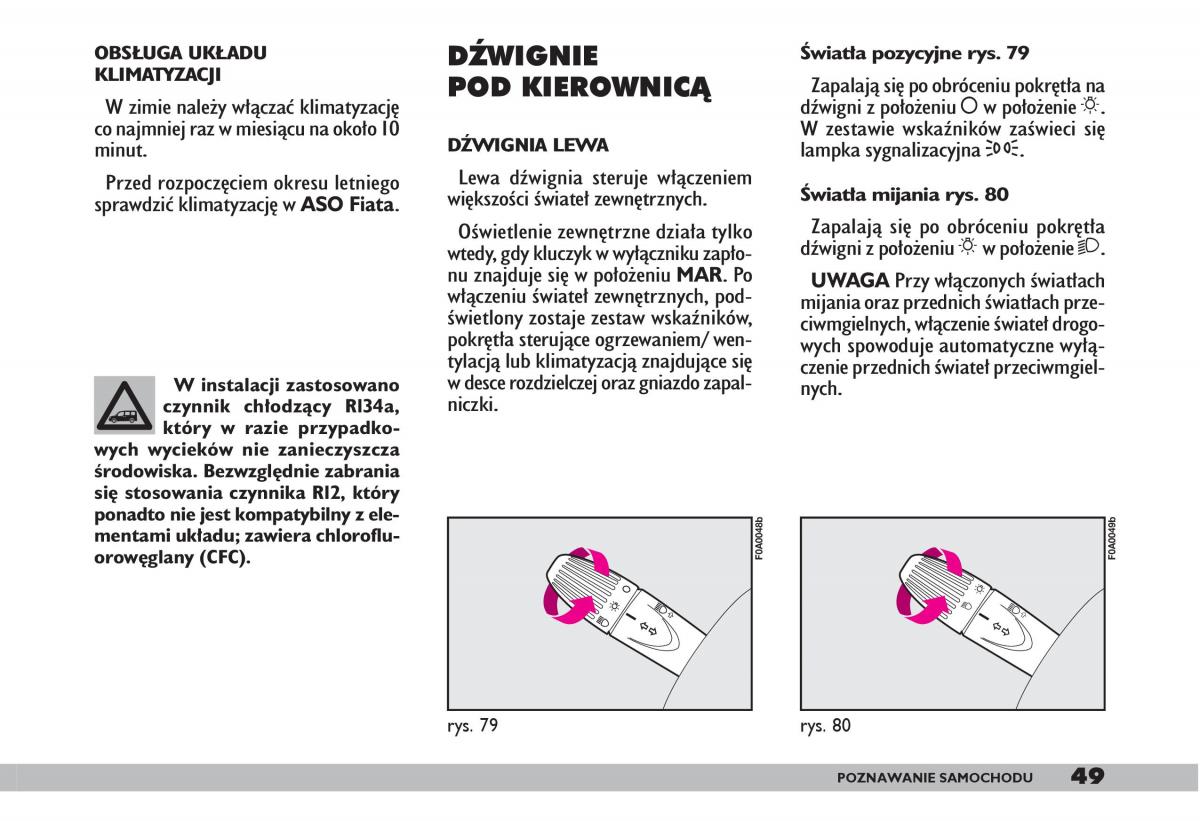 fiat Doblo I 1 instrukcja obslugi / page 51