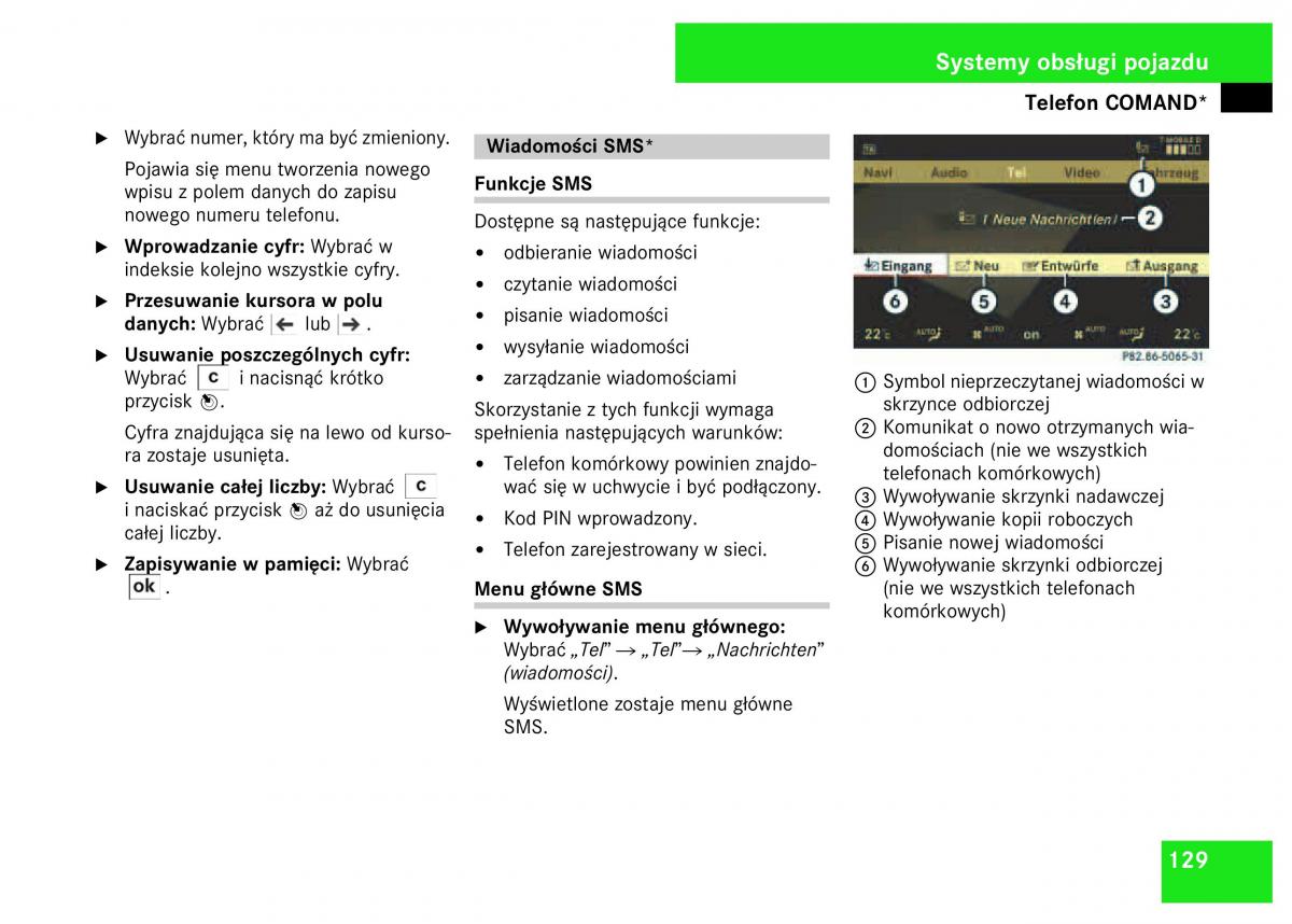 Mercedes Benz S Class W221 instrukcja obslugi / page 131