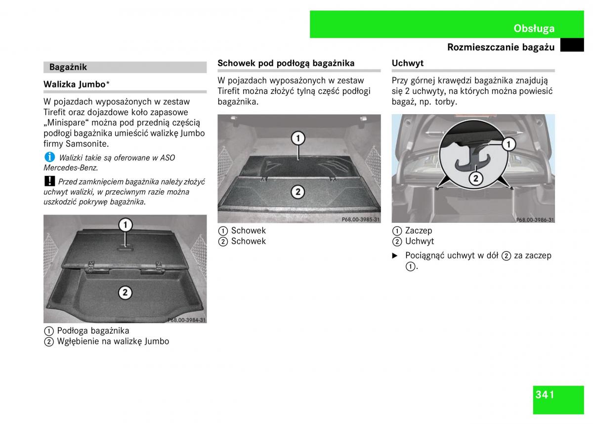 Mercedes Benz S Class W221 instrukcja obslugi / page 343