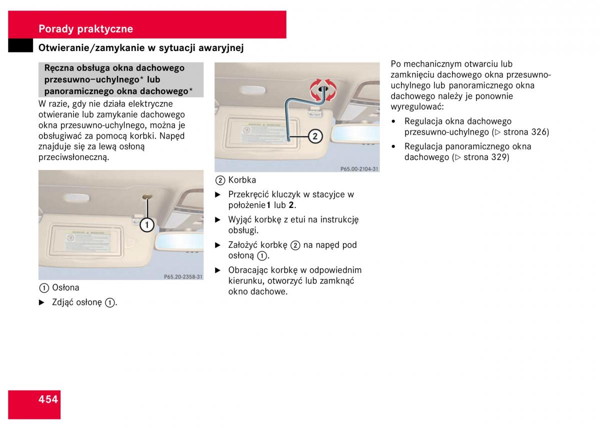 Mercedes Benz S Class W221 instrukcja obslugi / page 456