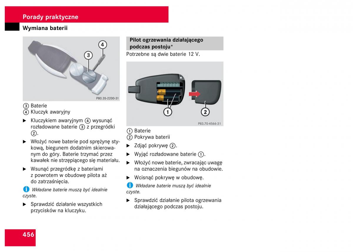 Mercedes Benz S Class W221 instrukcja obslugi / page 458