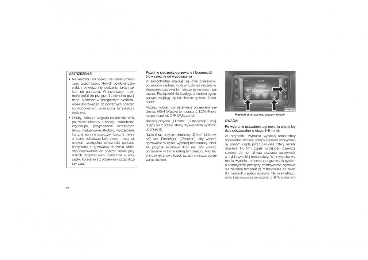 Jeep Cherokee KL instrukcja obslugi / page 90