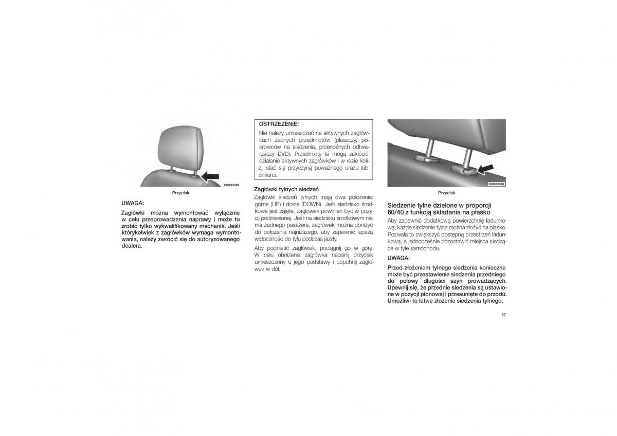 Jeep Cherokee KL instrukcja obslugi / page 93