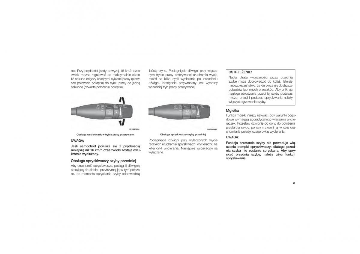 Jeep Cherokee KL instrukcja obslugi / page 105