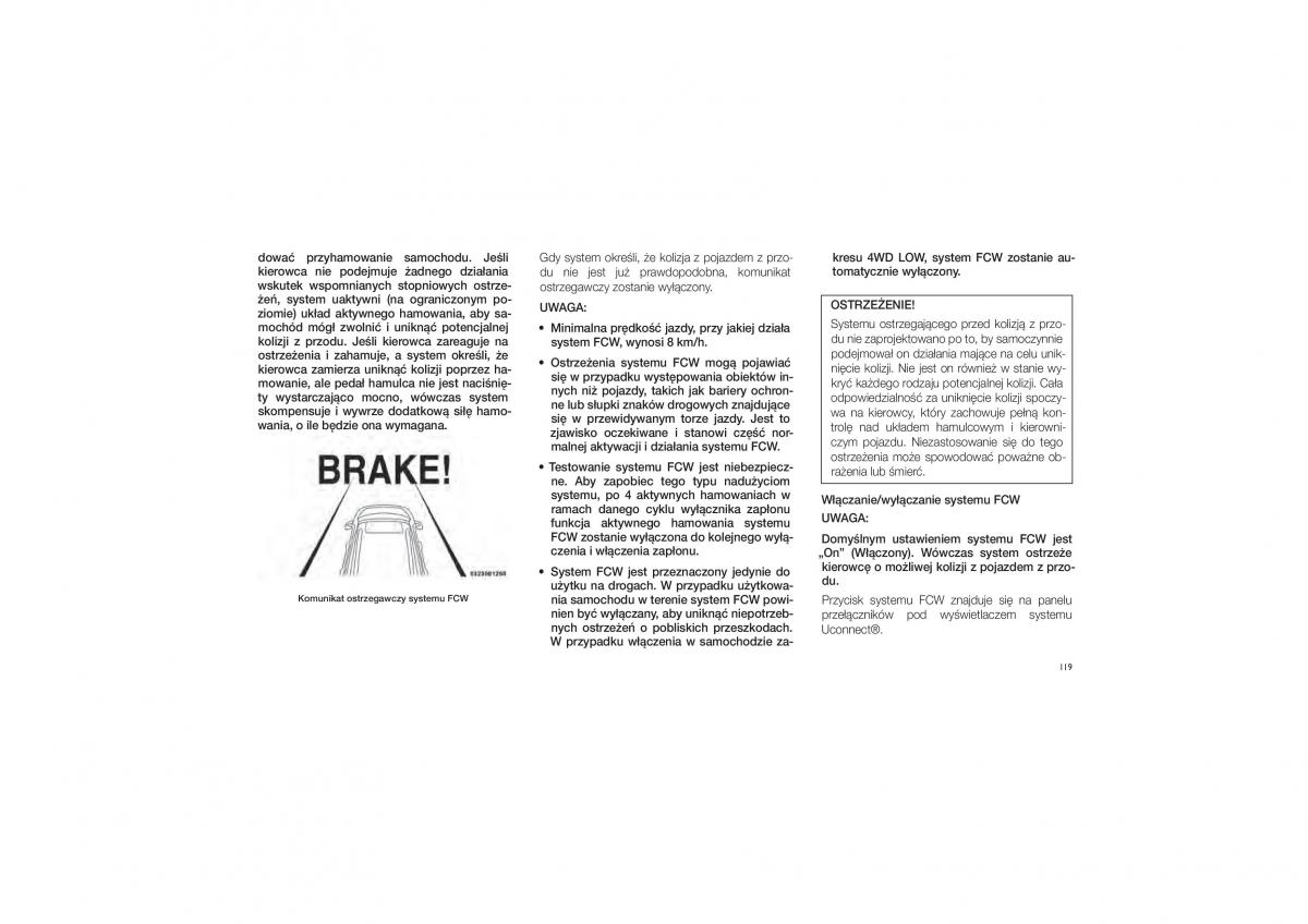 Jeep Cherokee KL instrukcja obslugi / page 125