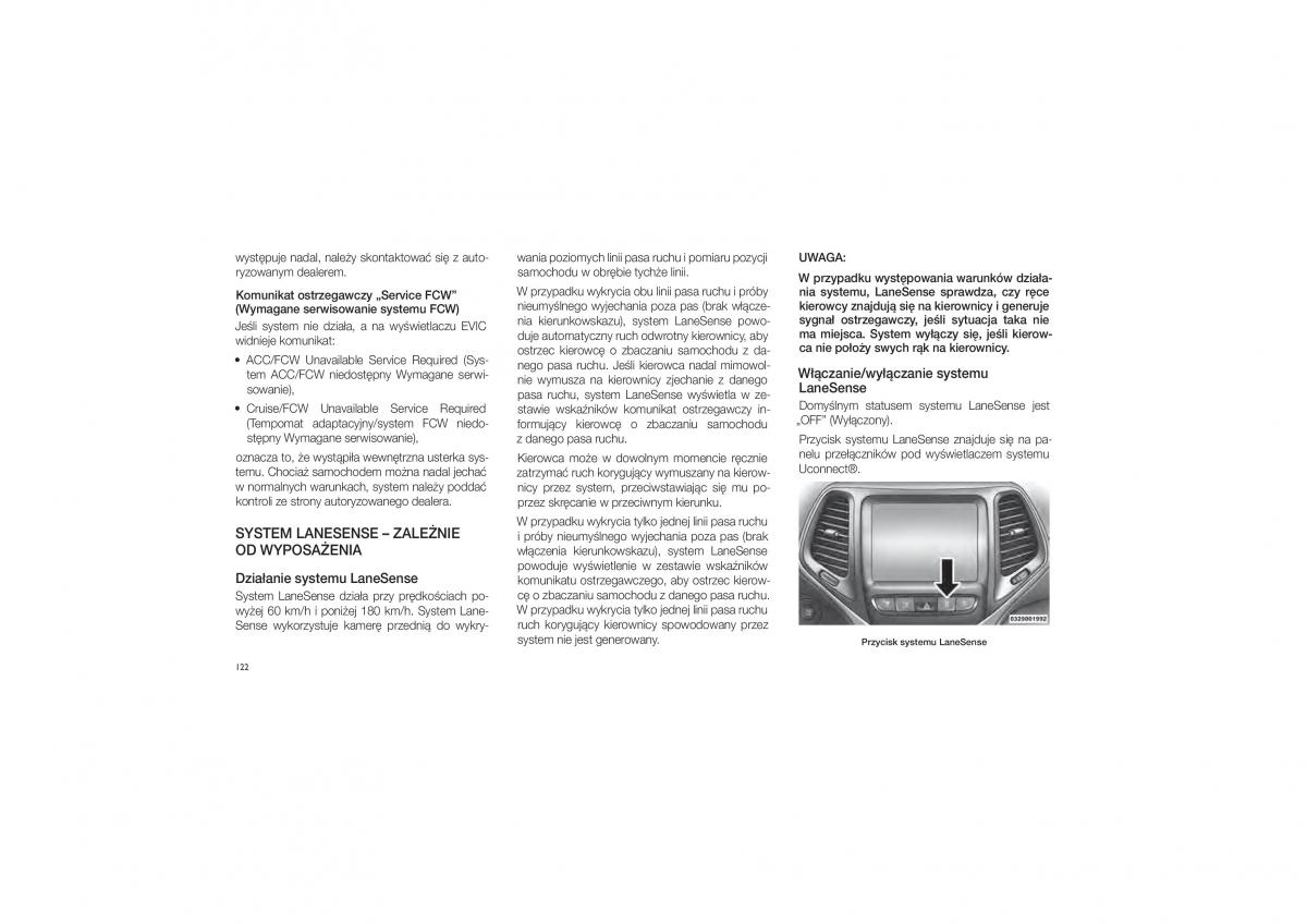 Jeep Cherokee KL instrukcja obslugi / page 128