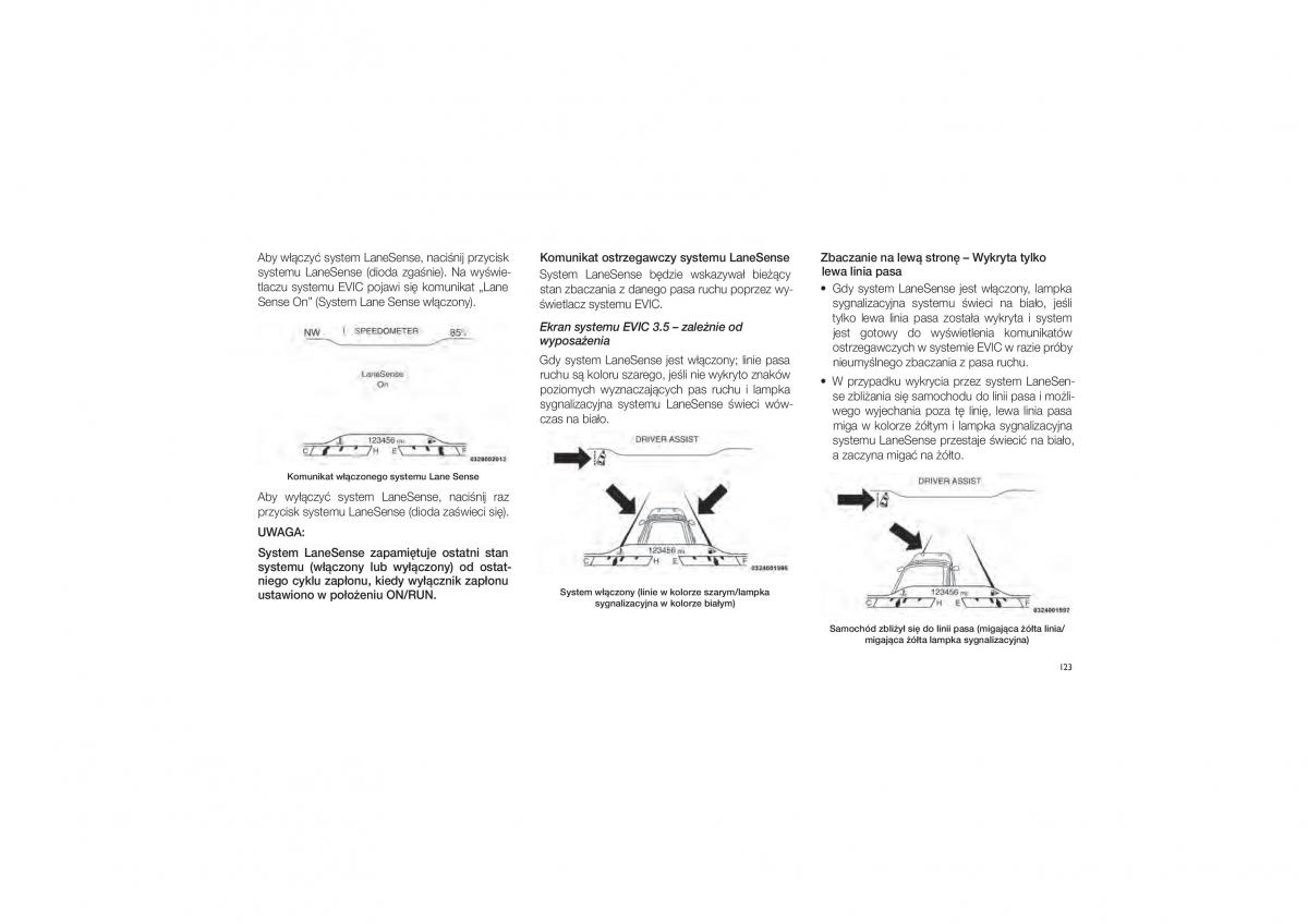 Jeep Cherokee KL instrukcja obslugi / page 129