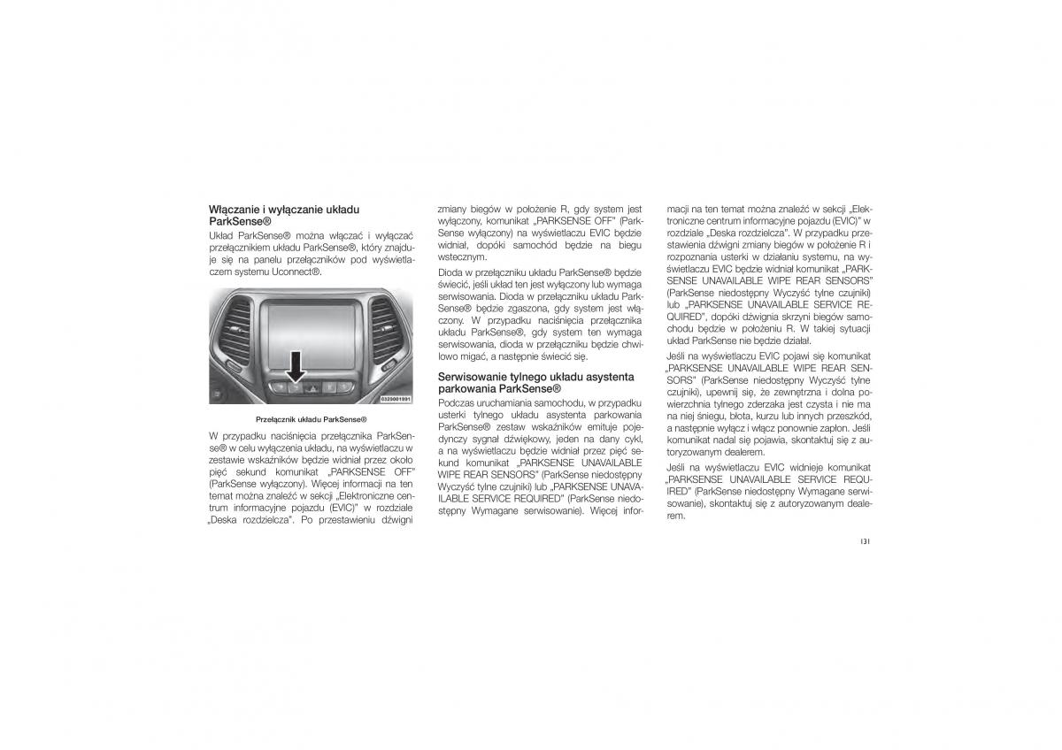 Jeep Cherokee KL instrukcja obslugi / page 137