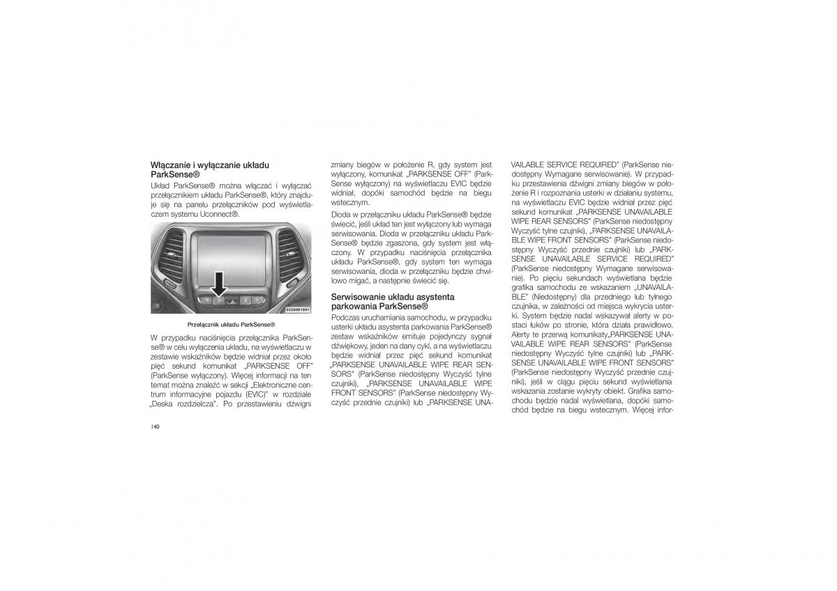 Jeep Cherokee KL instrukcja obslugi / page 146