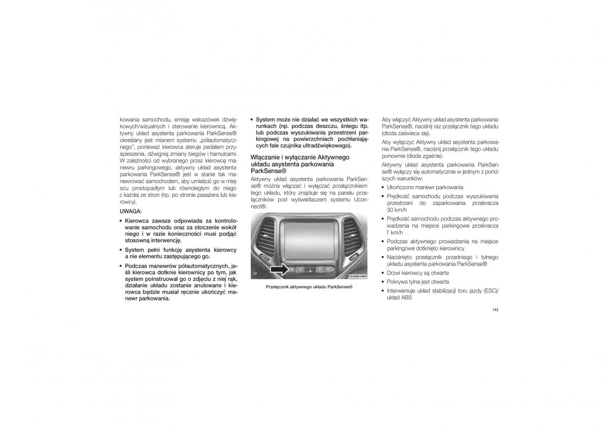 Jeep Cherokee KL instrukcja obslugi / page 149