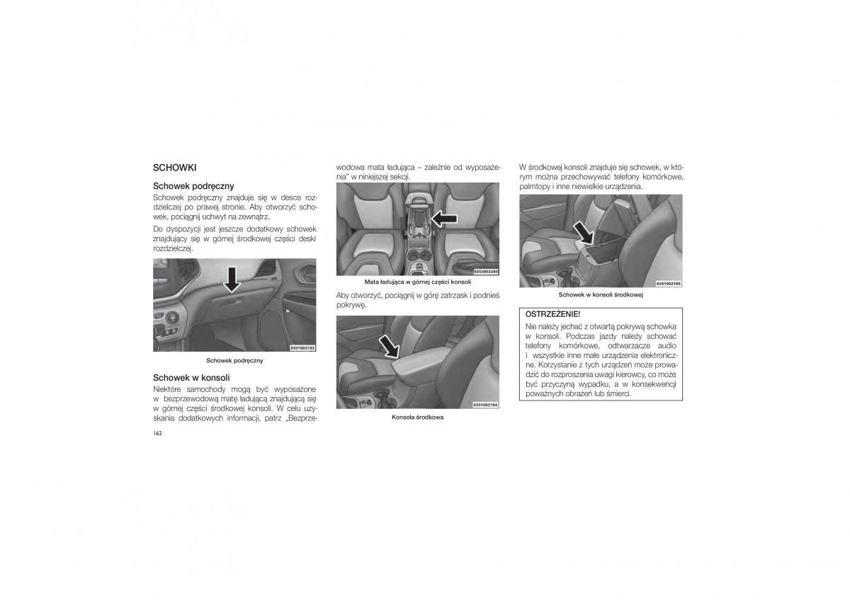 Jeep Cherokee KL instrukcja obslugi / page 168