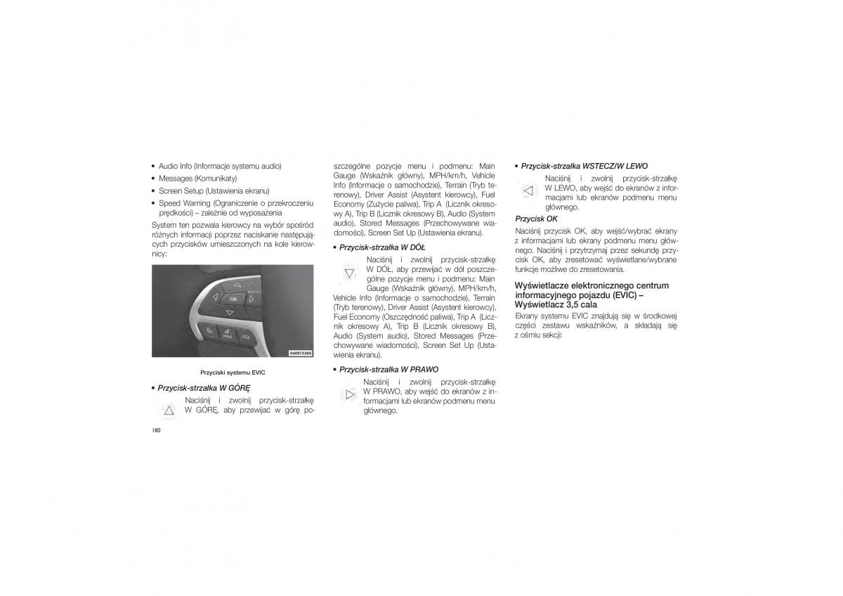 Jeep Cherokee KL instrukcja obslugi / page 186