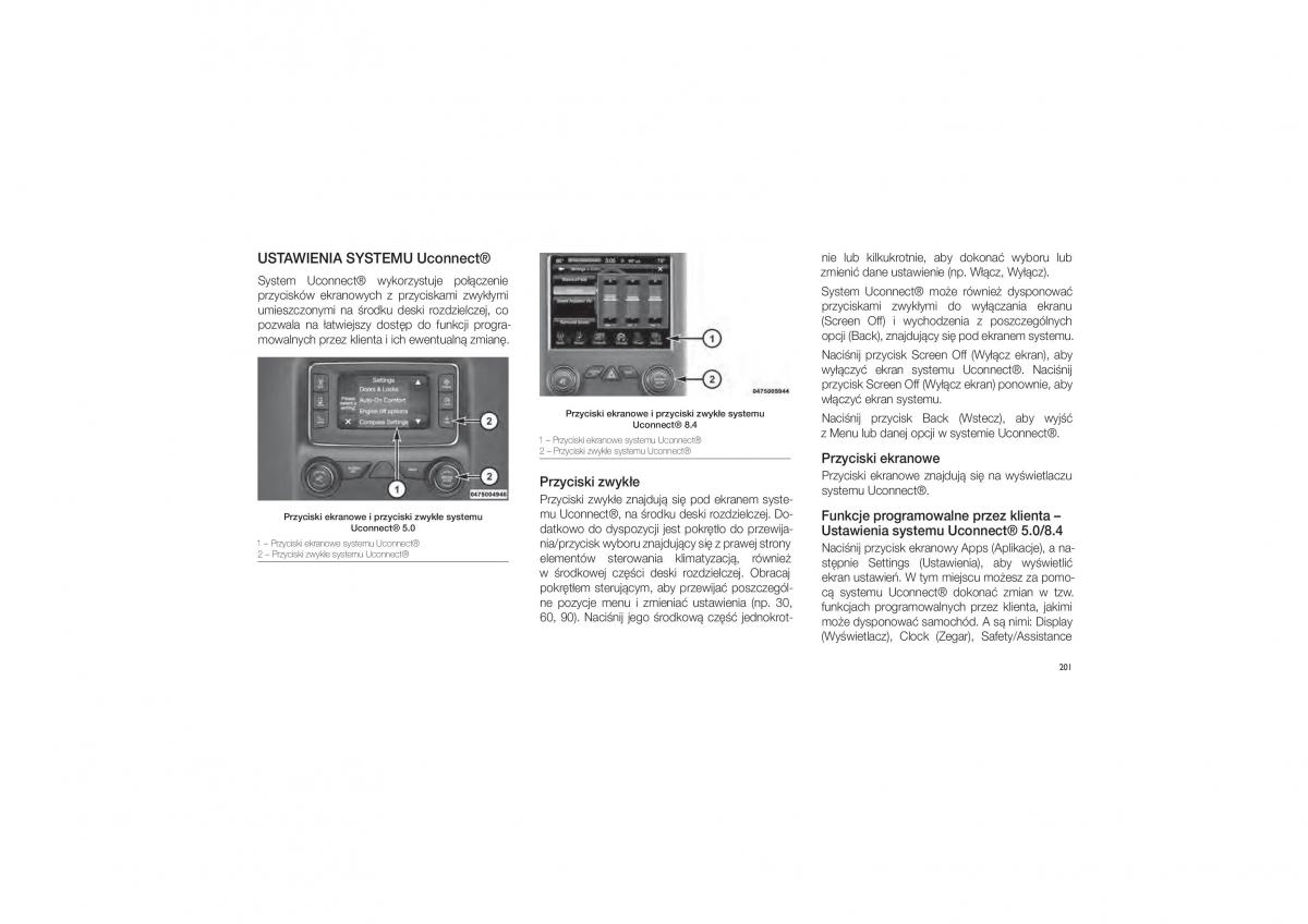 Jeep Cherokee KL instrukcja obslugi / page 207