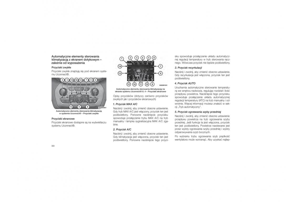 Jeep Cherokee KL instrukcja obslugi / page 228