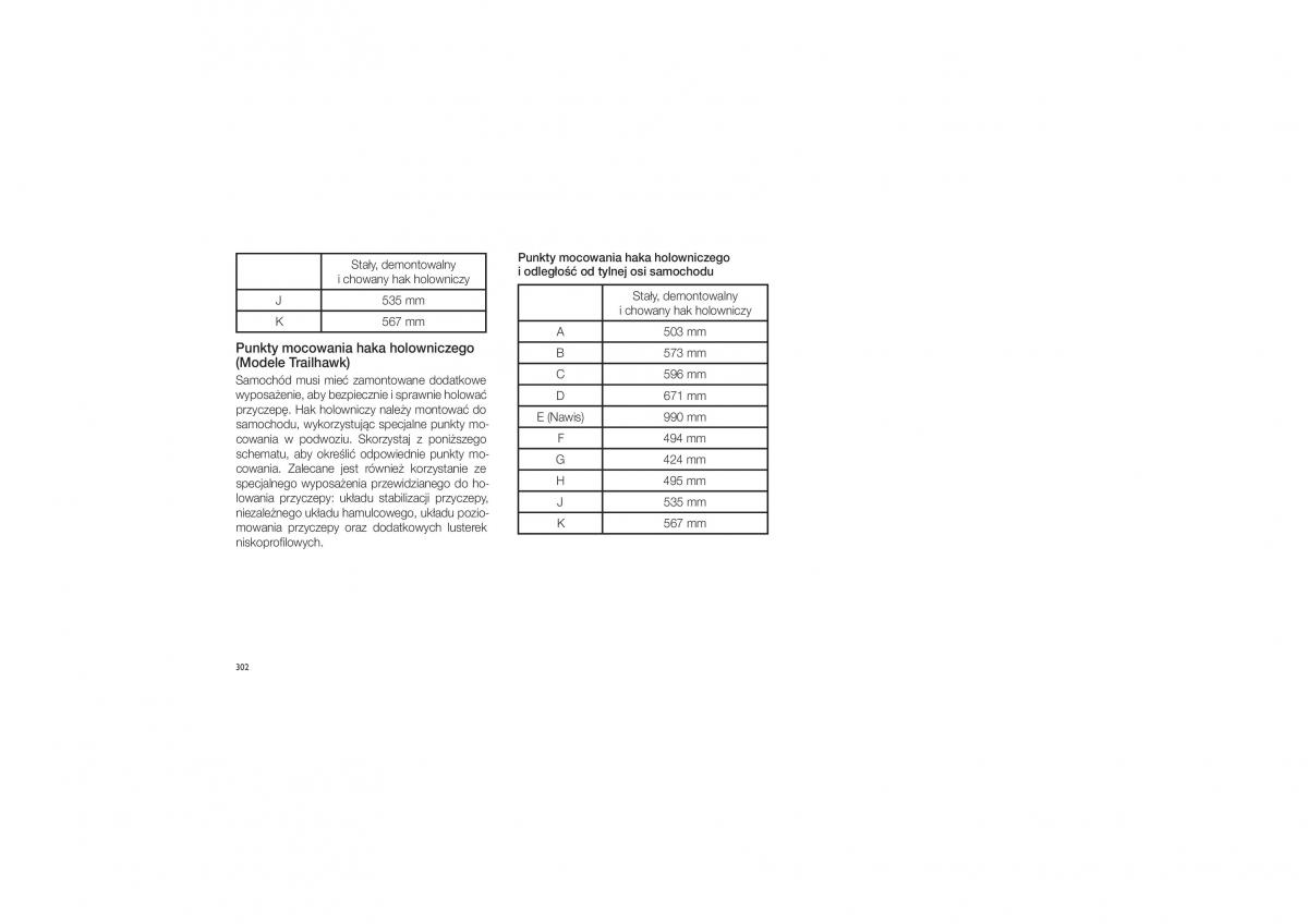 Jeep Cherokee KL instrukcja obslugi / page 308