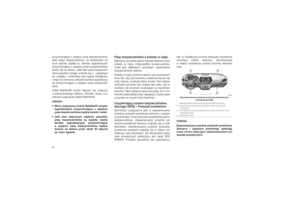 Jeep Cherokee KL instrukcja obslugi / page 44