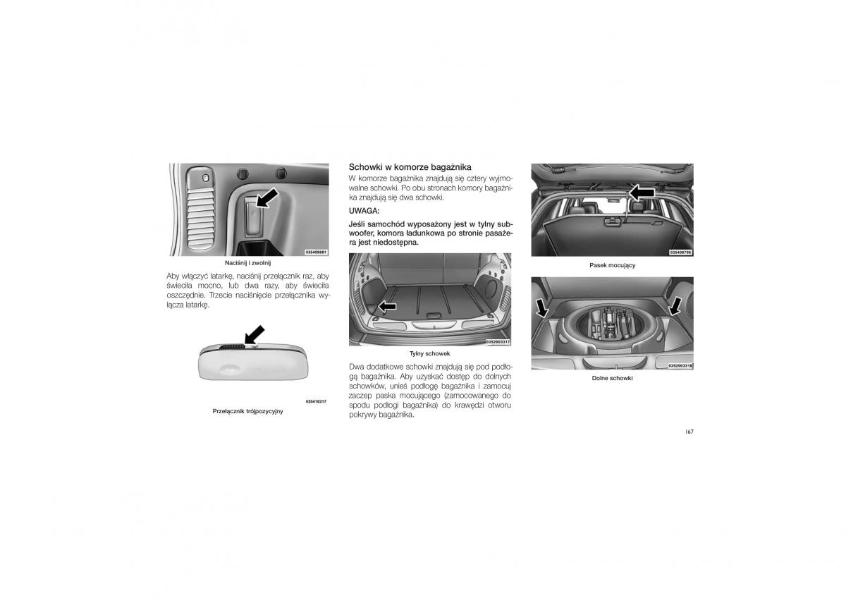 Jeep Grand Cherokee WK2 instrukcja obslugi / page 171