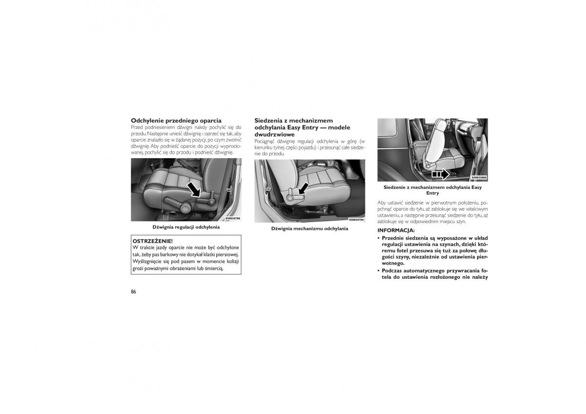 Jeep Wrangler TJ 2013 instrukcja obslugi / page 90