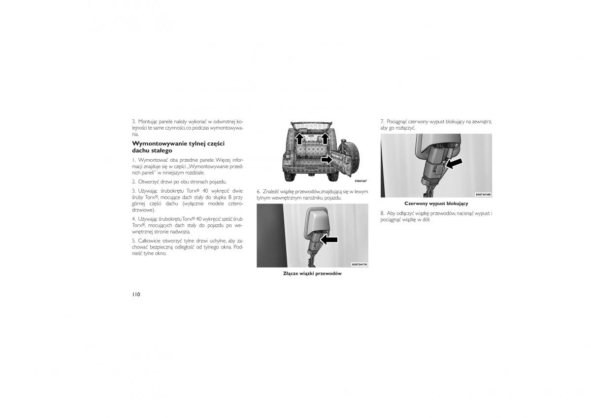 Jeep Wrangler TJ 2013 instrukcja obslugi / page 114