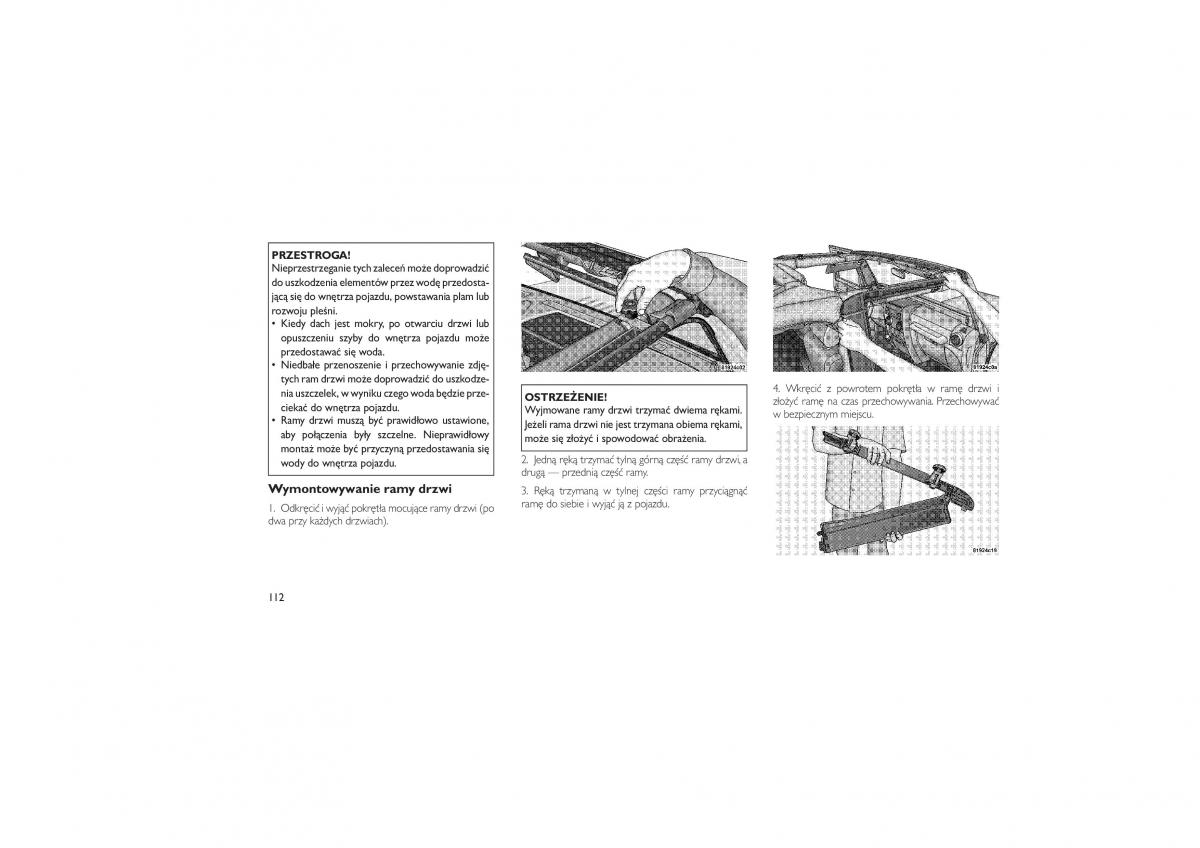 Jeep Wrangler TJ 2013 instrukcja obslugi / page 116